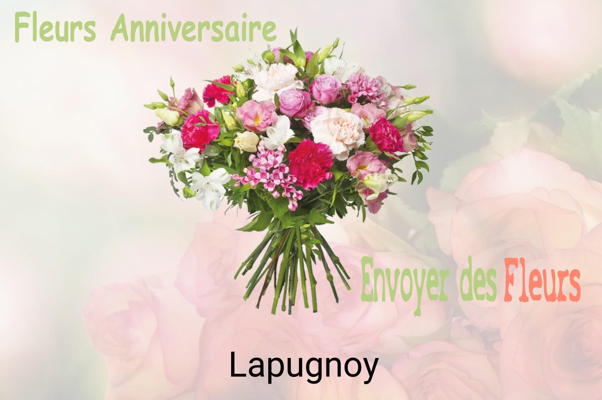Bouquet de fleurs d’anniversaire livré à Lapugnoy